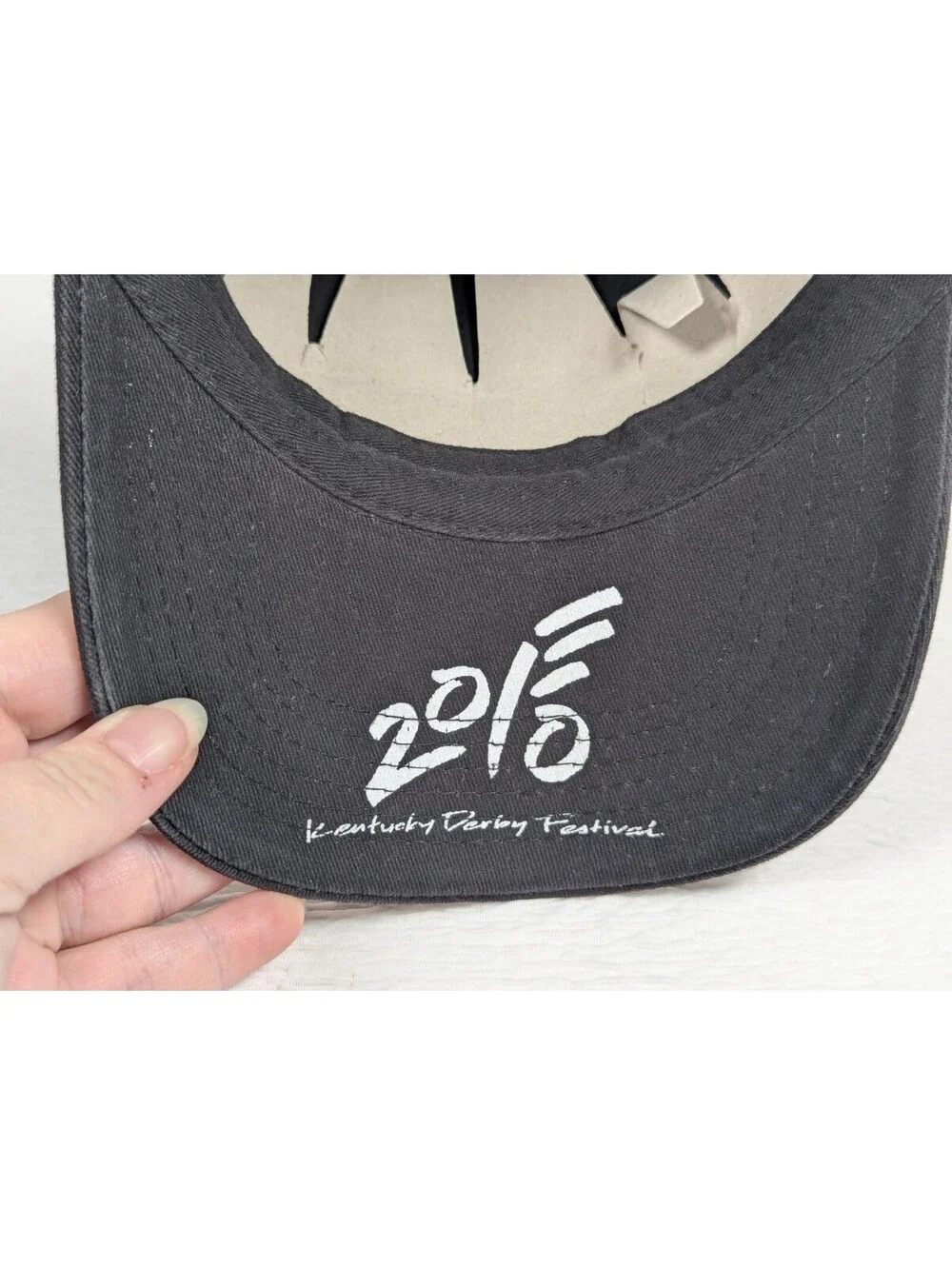 2010 - Kentucky Derby Festival - Adjustable Cap / Hat - Black